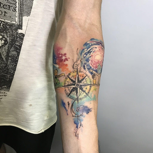 Watercolor Tattoos Might Age Badly