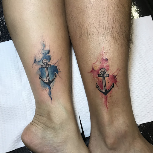 Watercolor Tattoos - Skin ArtWork - Leona Creo