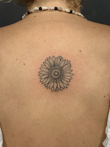 sunflower tattoo