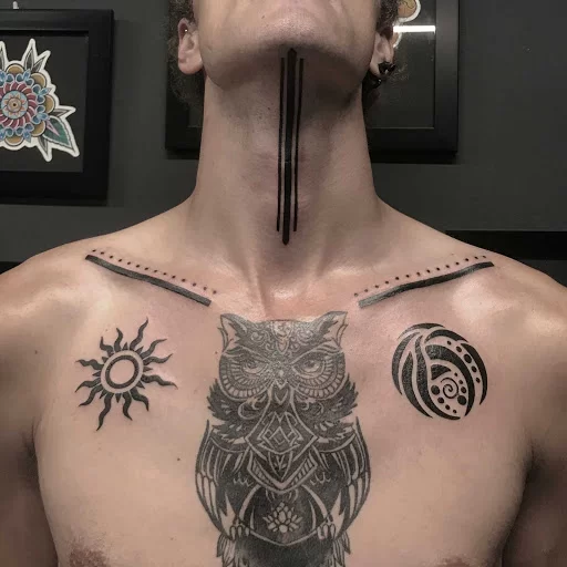 Gợi ý các kiểu hình xăm ngực đẹp và ý nghĩa nhất