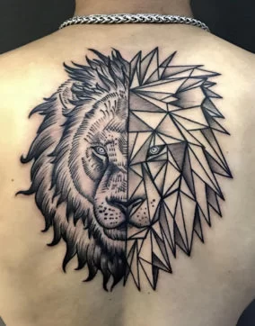 Most graceful lion tattoo design: king of the society