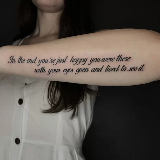 hình xăm chữ ý nghĩa