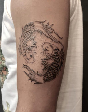 Koi fish tattoo – the myth behind every design