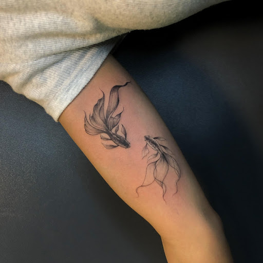 Koi fish tattoo – the myth behind every design