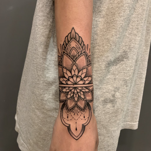 Tattoo uploaded by Dorota Masalska  ARM band tattoo art ink inked  geometrictattoos geometrip blackworkerssubmission blackwork  blacktattoo mandala mandalatattoo gdansk dotworktattoo dots t2me   Tattoodo