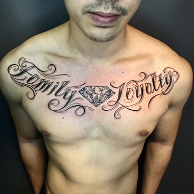 Update 89 about chest lettering tattoo super cool  indaotaonec