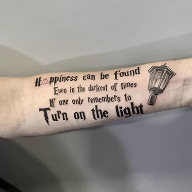 men's tattoo