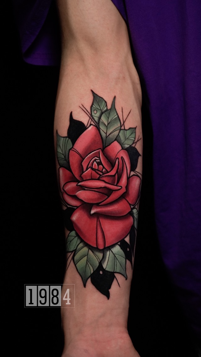 Rose - tattoo for man