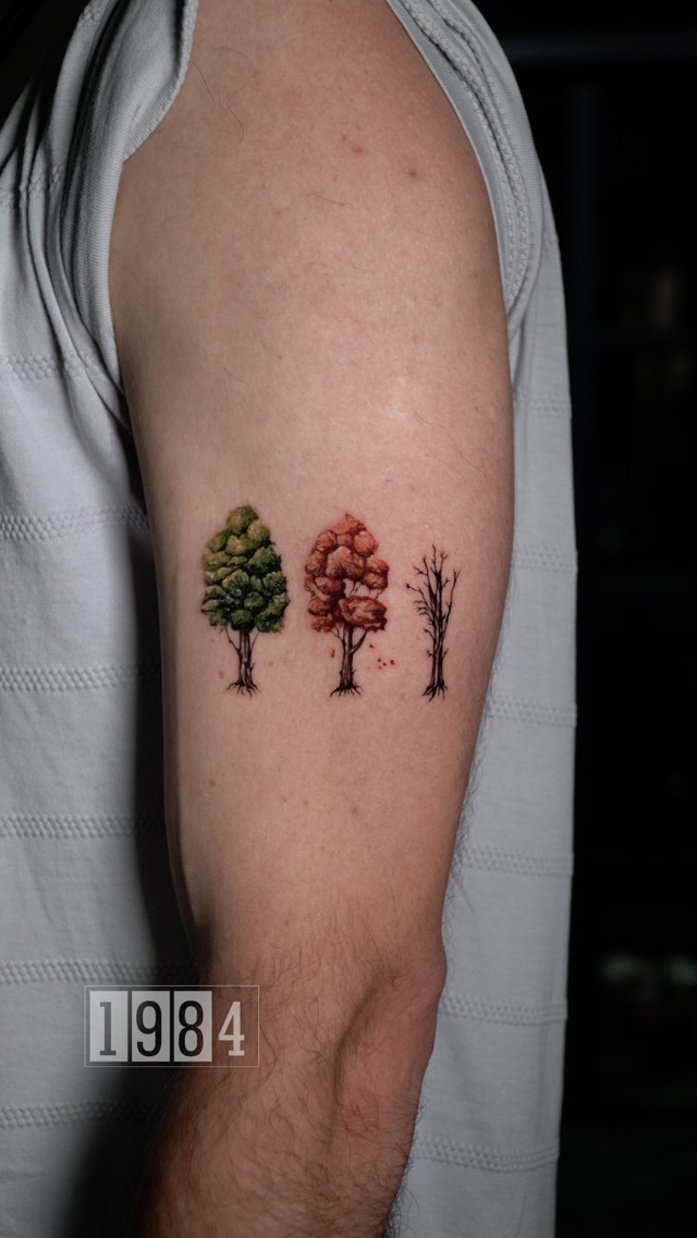tree - tattoo for man