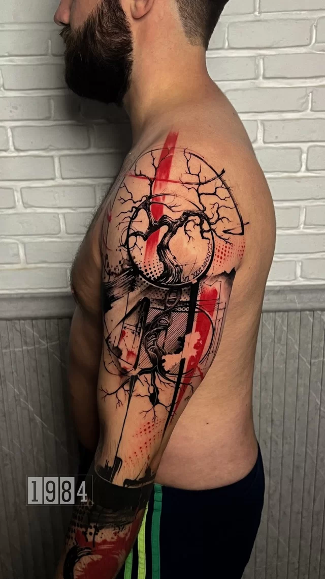 tree - tattoo for man