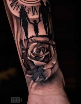 Rose - Tattoo for man