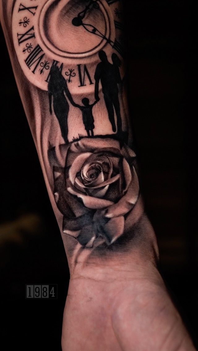 Rose - Tattoo for man 