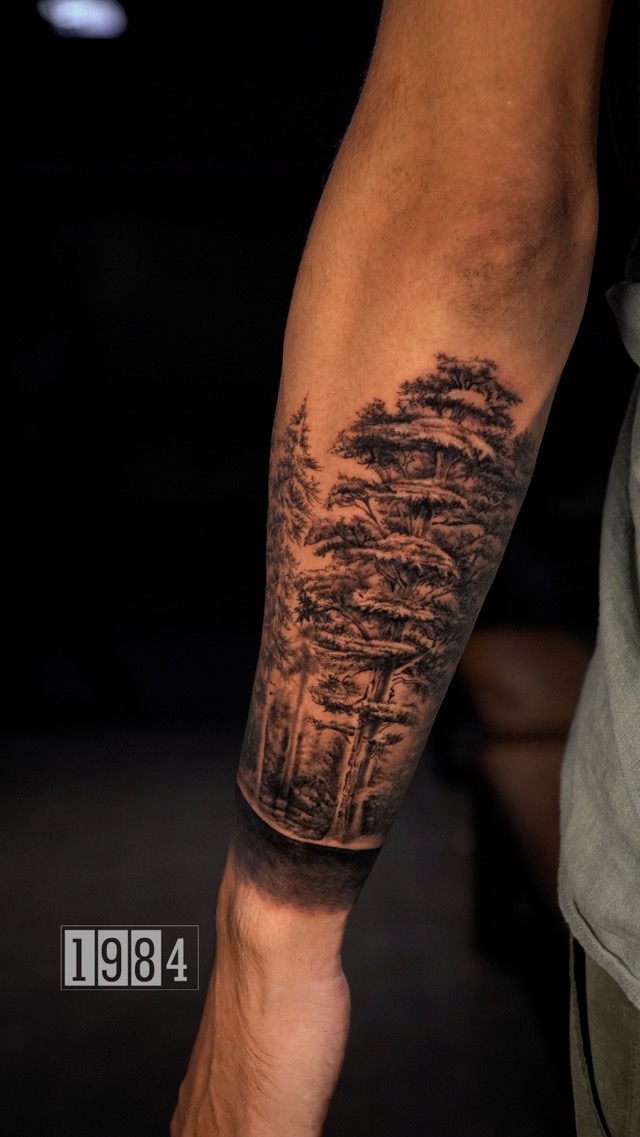 tree - tattoo for man