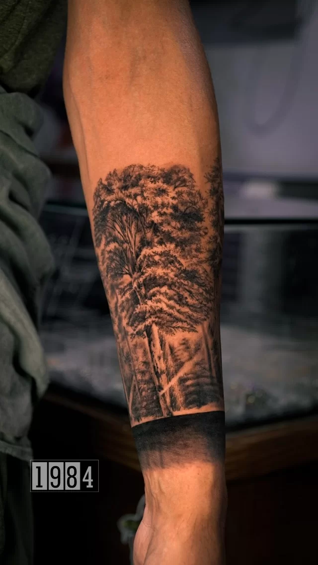 tree - tattoo for man