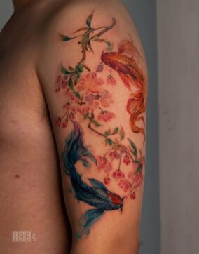 koi fish 1984 studio