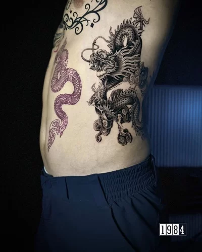 dragon tattoos