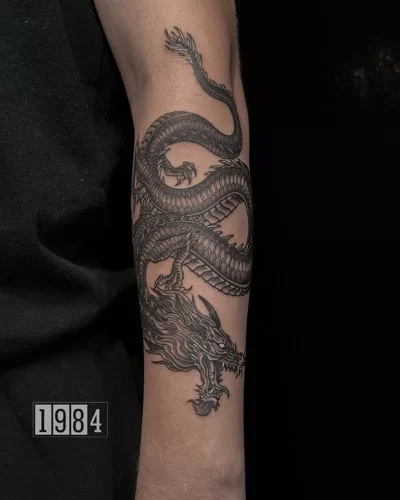 dragon tattoos