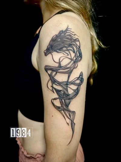 dragon tattoos