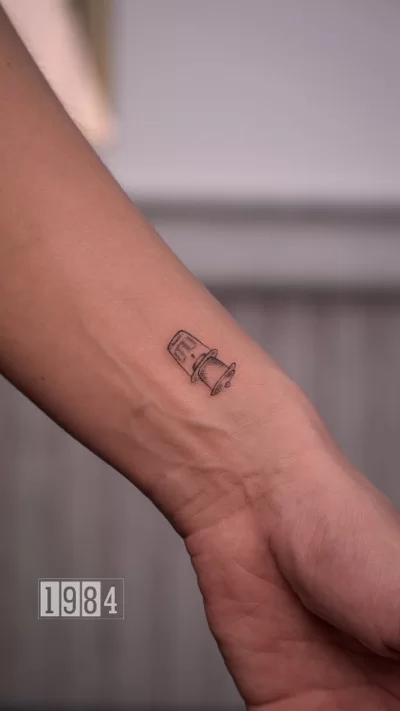 Coffee tattoo