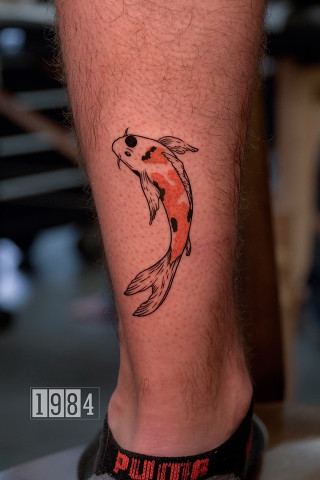 Koi Fissh Tattoo